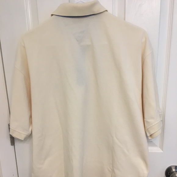 Tommy Hilfiger Pique Polo Shirt in Cream L o - Picture 7 of 7